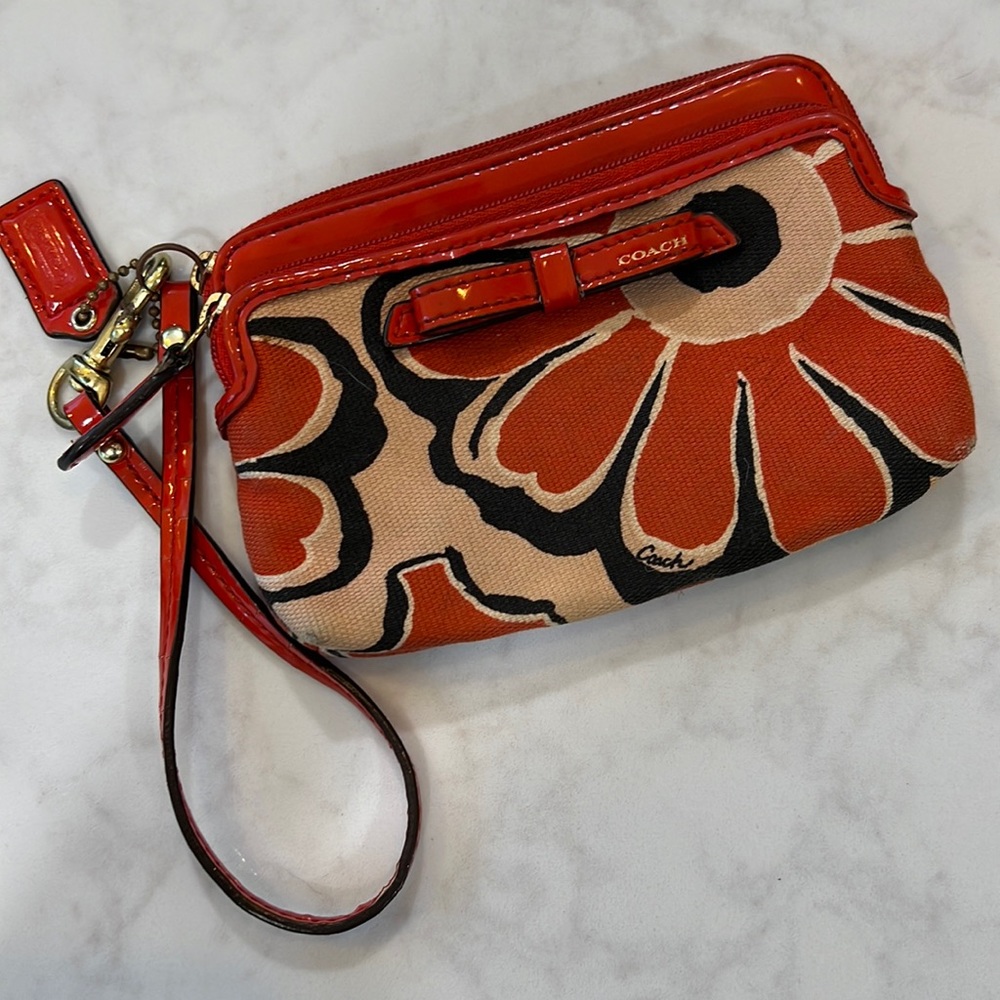 Coach wristlet